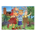 Lotte puzzle on the board